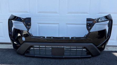 BLACK NISSAN ROGUE 2024 2025 2026 FRONT BUMPER