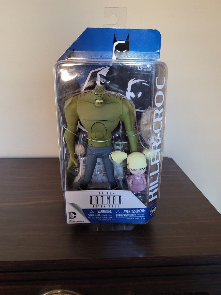 DC Collectibles #9 The New Batman Adventures Killer Croc With Baby Doll