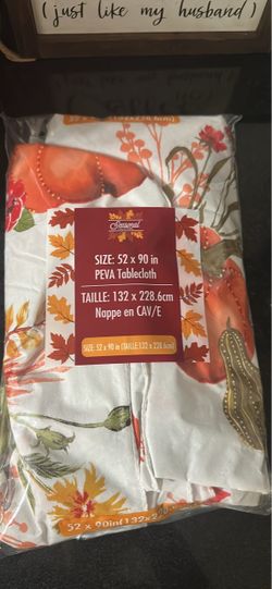 Fall table cloth