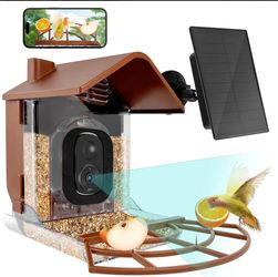 Bird feeder with camera