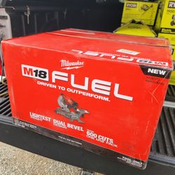 Milwaukee
M18 FUEL 18V Lithium-Ion Brushless Cordless 7-1/4 in. Dual Bevel Sliding Compound Miter Saw (Tool-Only)