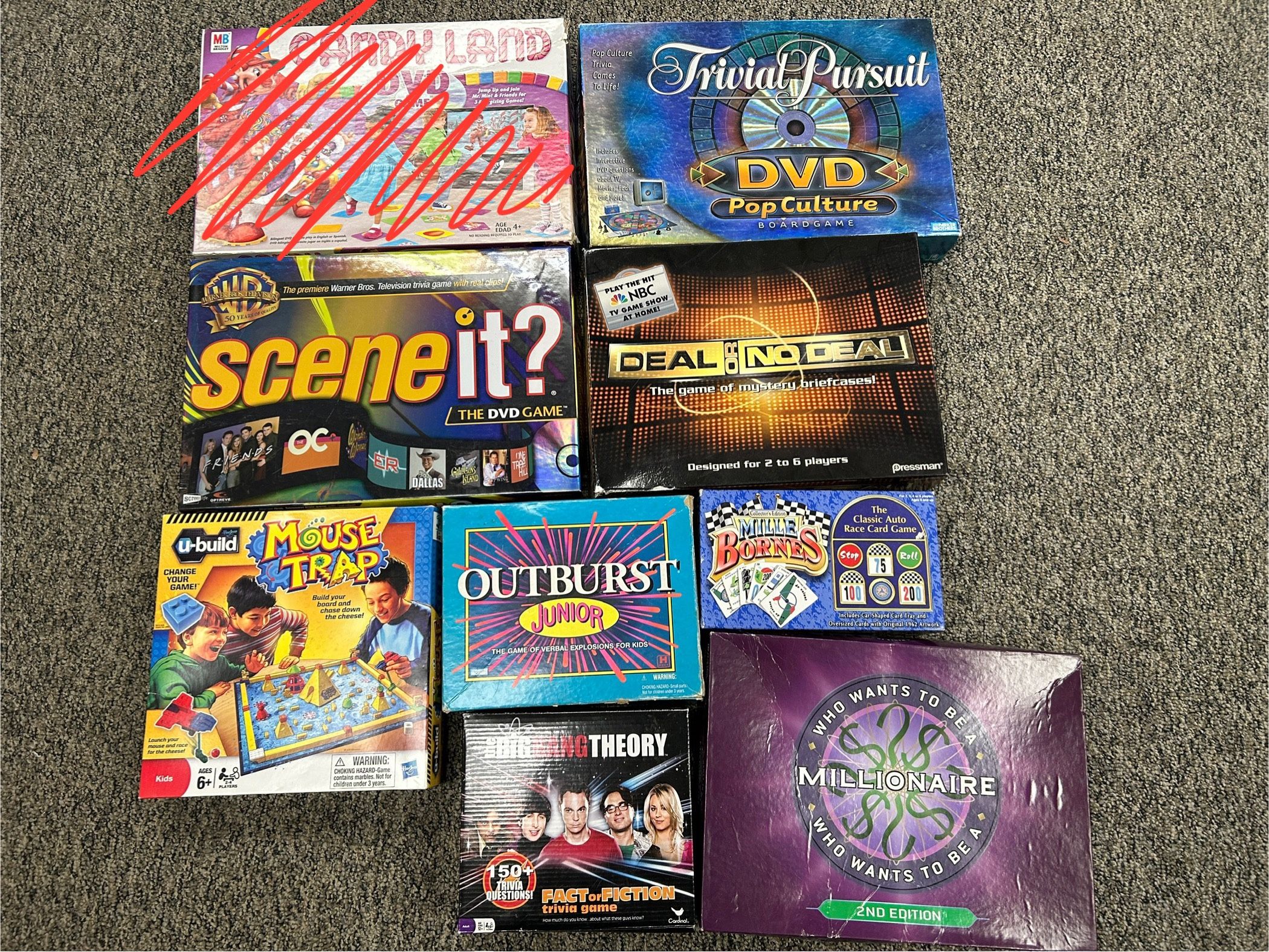 Assorted Board Games