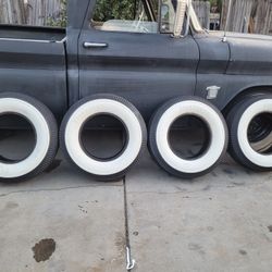 FIRESTONE WHITE WALL TIRES 15 7.00 