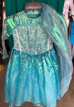 Little Girl Elsa Frozen Dress