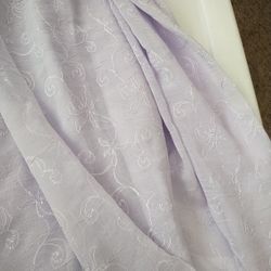 Lavender Sheer Fabric 