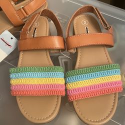 New Girls Cat & Jack Sandals