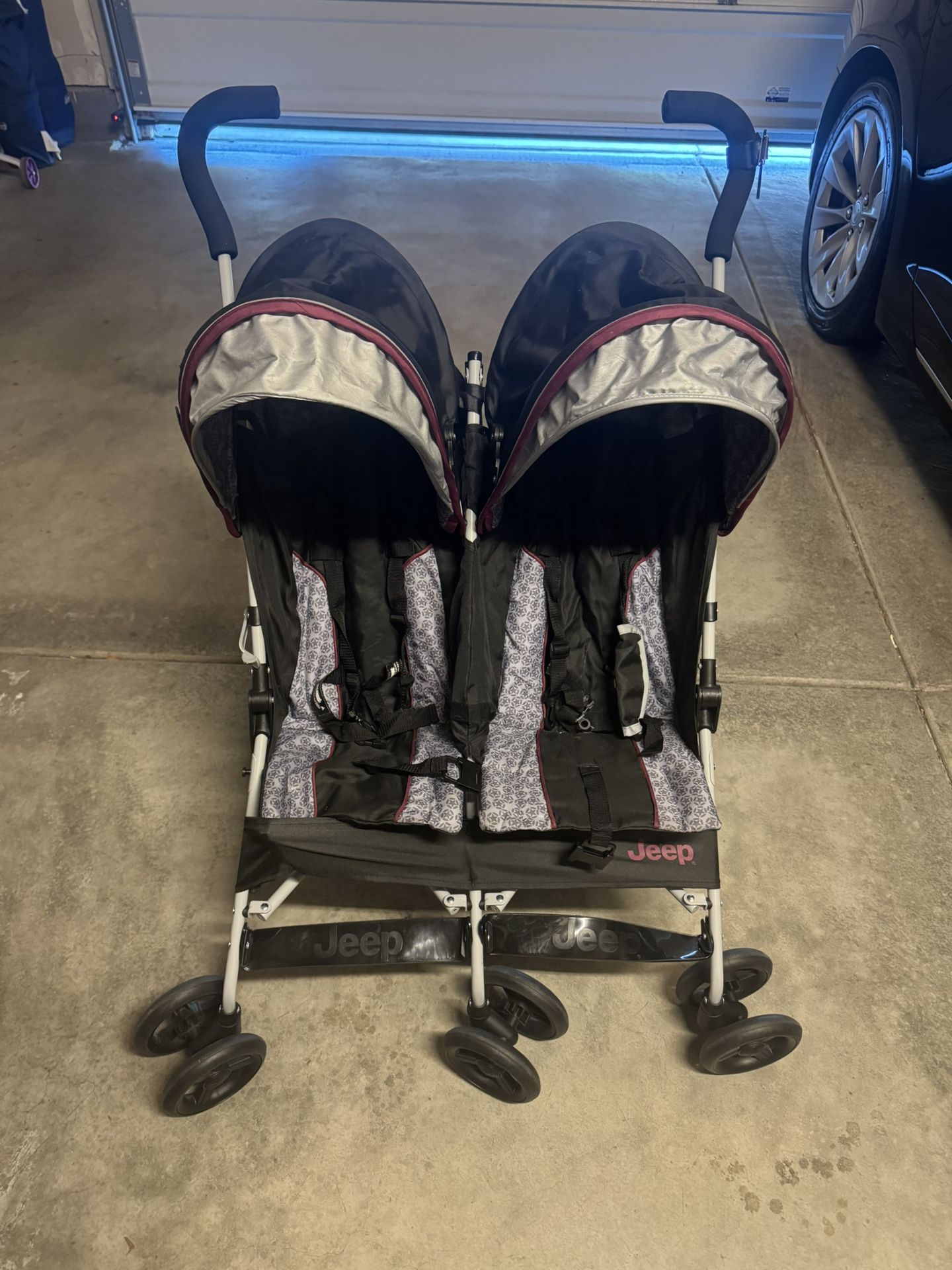 Delta Children Jeep Scout Double Stroller