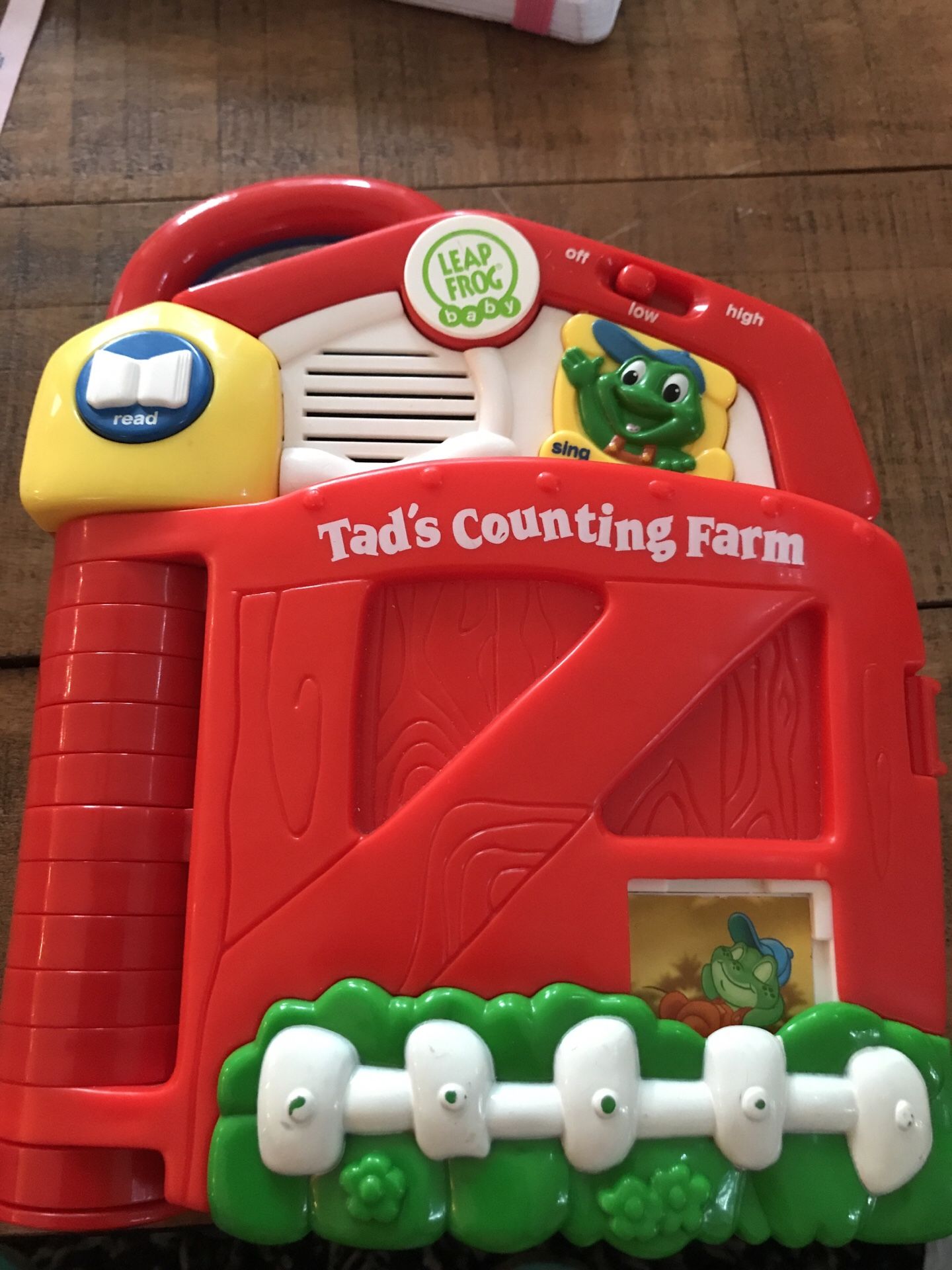 Tad's counting farm!