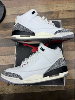 Jordan 3 Reimagined White Cement Sz 11