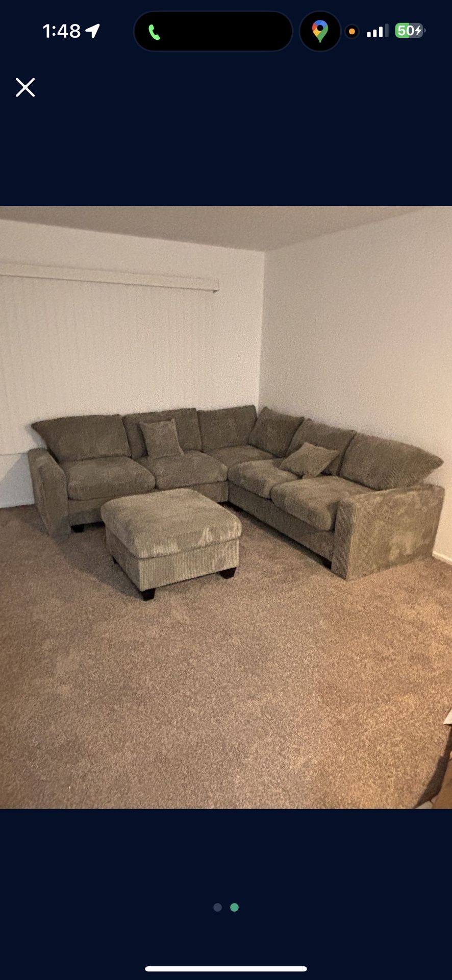 Gray Sofa 