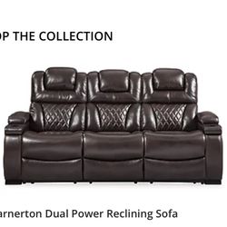 Power Recliner Sofa 