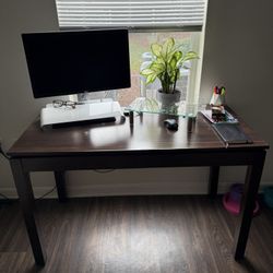 Espresso Wooden Desk