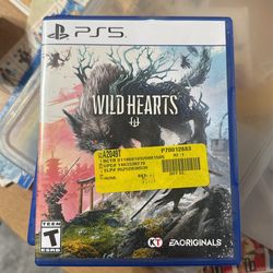 PS5 Game Wild Hearts Like New