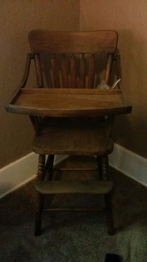 Antique High Chair