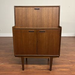 Turnidge Mid-Century Teak Secretary Desk - Many More Items In Stock!