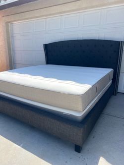 King Bed W/ Double Mattress!