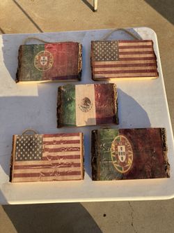 Wooden Flags 