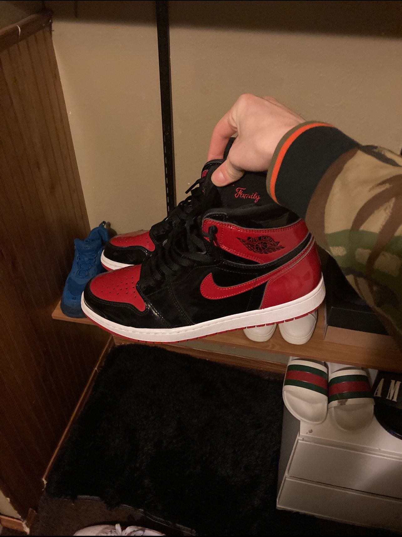 Jordan 1, Airforce 1, Amiri slides