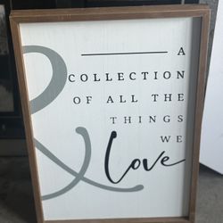 Wall Decor Painting Sign