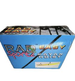 RAD Sportz Kayak Hoist, Overhead Pulley System with 125 Lb Capacity for Kayak