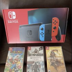 Nintendo Switch bundle For Sale Brand New