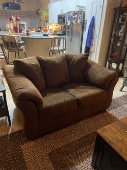 Set of couches brown