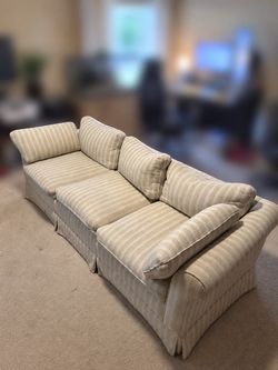 Cream couch