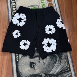 Denim Tears Black Shorts 