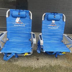 Tommy Bahama Beach Chairs 2-pack