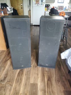 DCM 212 four way speakers