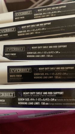 Shelf Support Rod 14 In Total 