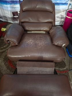 Comfy Brown Lounge Chair