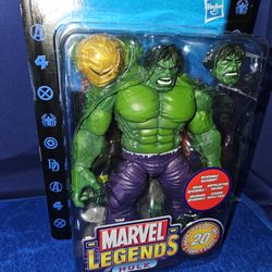 Marvel Legends Hasbro 20 Years Series 1 The Hulk 6" Scale Action Figure