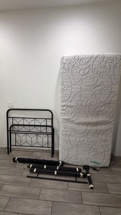 Bed frame and Mattress
