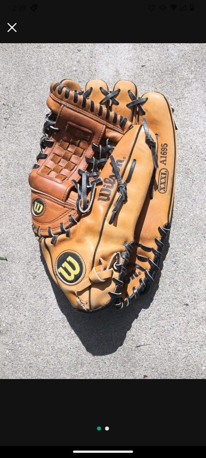 Wilson Softball Glove