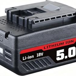 VANON BAT609 18V 5.0Ah Lithium Battery Replacement for Bosch 18V Battery