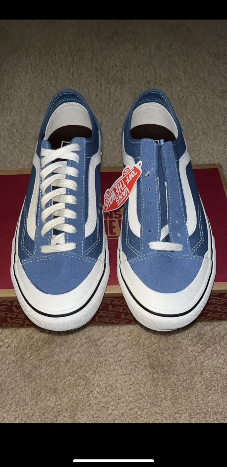 Vans Unisex Style 36 Decon SF - Size 9.5 - Salt Wash/Blue