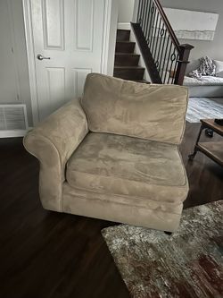 Free corner of sectional Pottery Barn