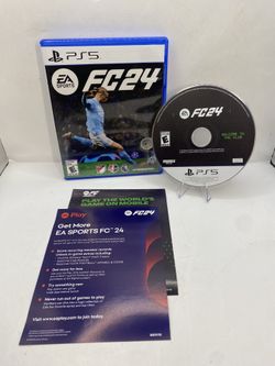 EA Sports FC 24 Soccer Futbol Mundial World Cup FIFA Haaland PlayStation 5 PS5