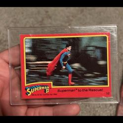 Superman Card Game 90s 