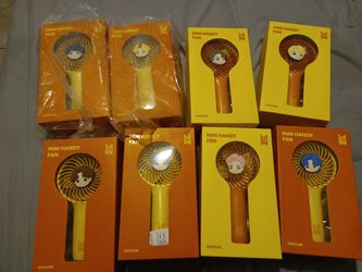 BTS Portable Handheld Mini Fans