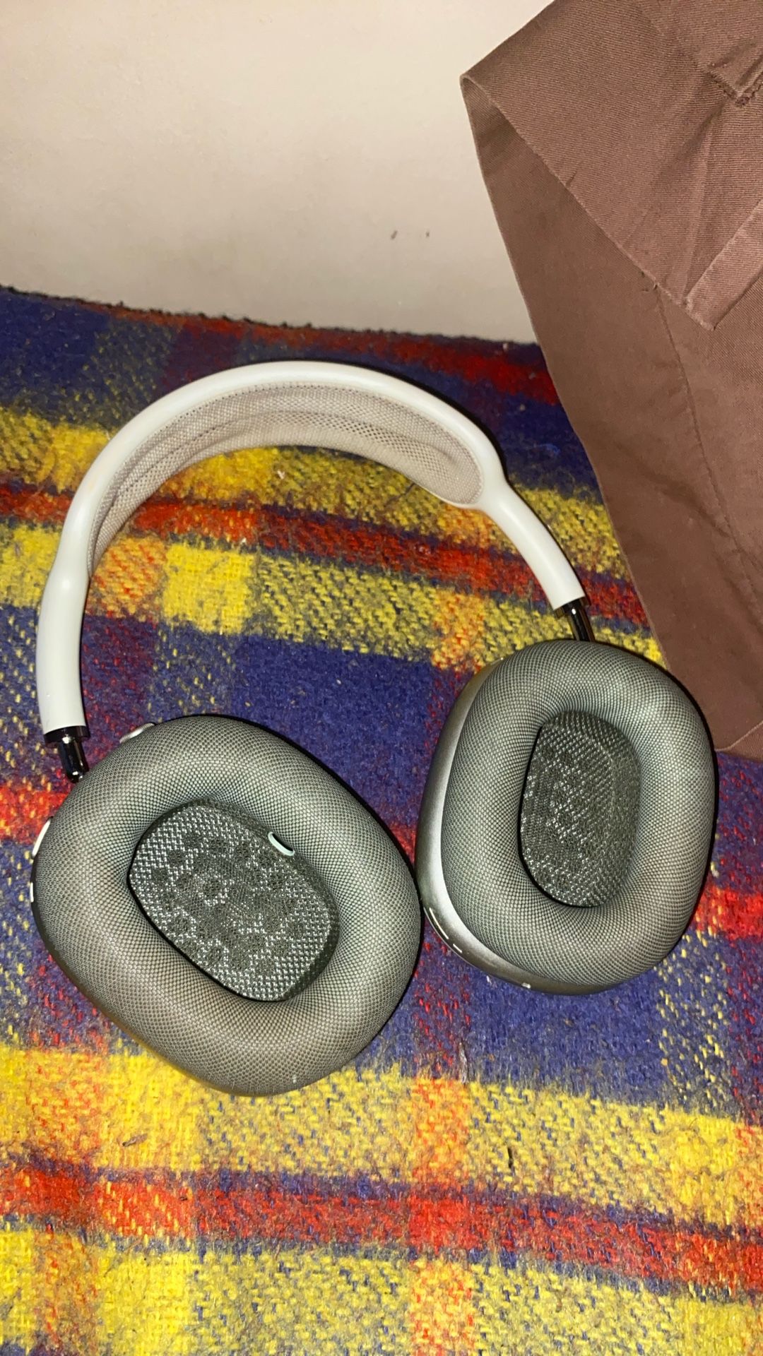 Green AirPod Maxes Used