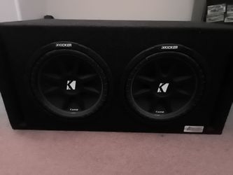 Kicker Dual 12 Inch Subwoofer