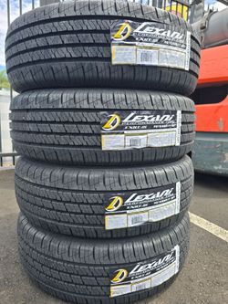 4 NEW TIRES 215/65R17 LEXANI  50k  Miles Warranty $380  PLUS TAX 🐝 🛞 FREE INSTALLATION 🐝 🛞