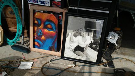 Picture of marylin monroe print