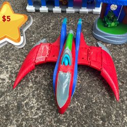 PJ MASK OWLETTE glider Toy Airplane 