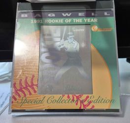 ⚾ Jeff Bagwell 1991 Rookie of the Year Hologram – MJH Holographics Special Collector’s Edition