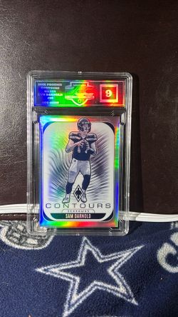 2025 Phoenix Contours San Darnold Silver Holo Mint 9
