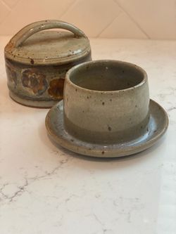 Ceramic Pottery Butter Bell