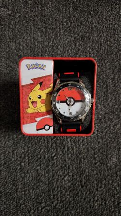 Pokemon Watch Red & White Rubber Band